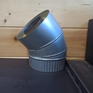Угол-сэндвич — К — 115 / 200 — 45 — нерж 0,8 мм / оц 0,5 мм