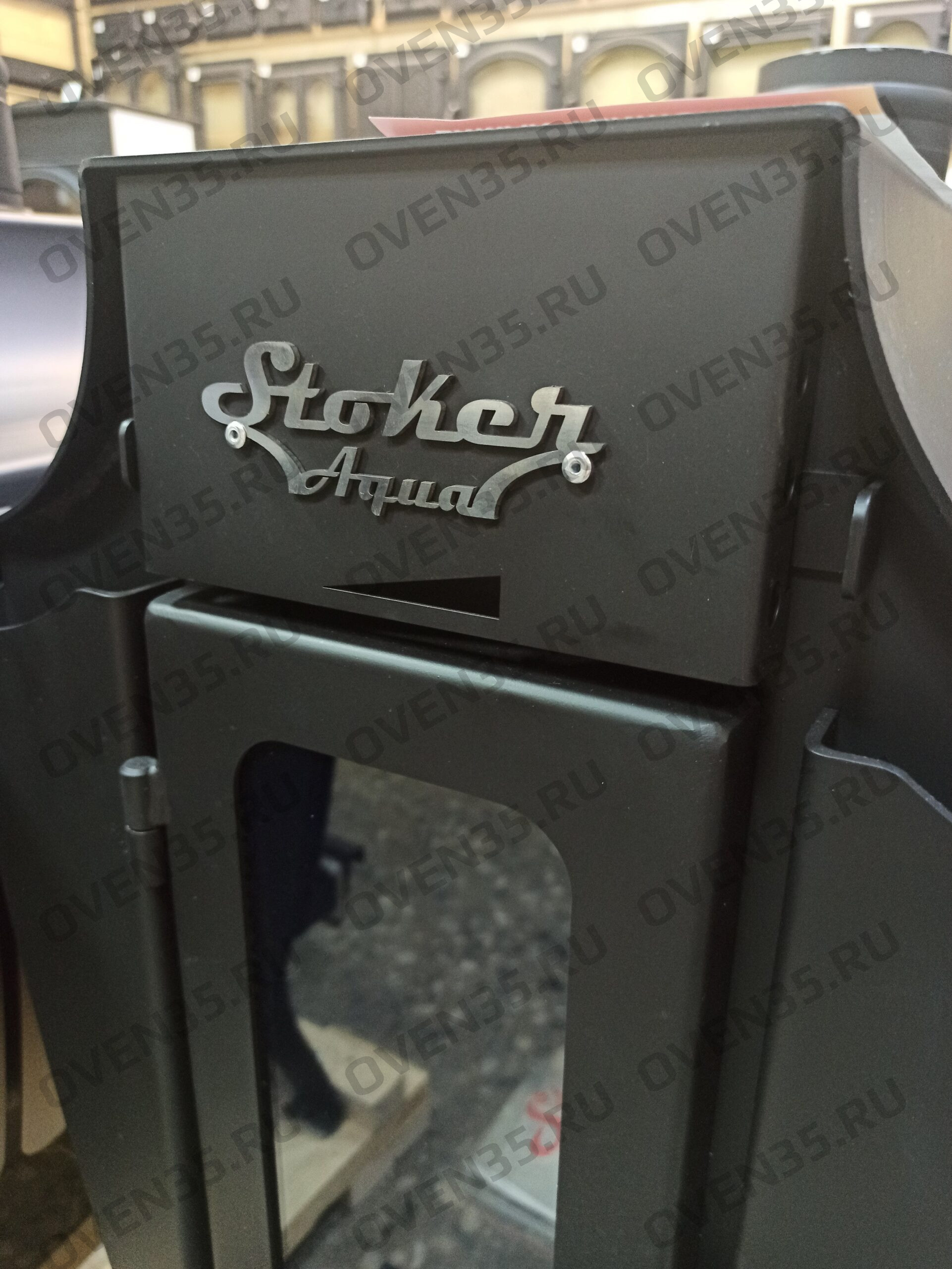 Печь отопительная Stoker 170 Aqua-G чистое стекло